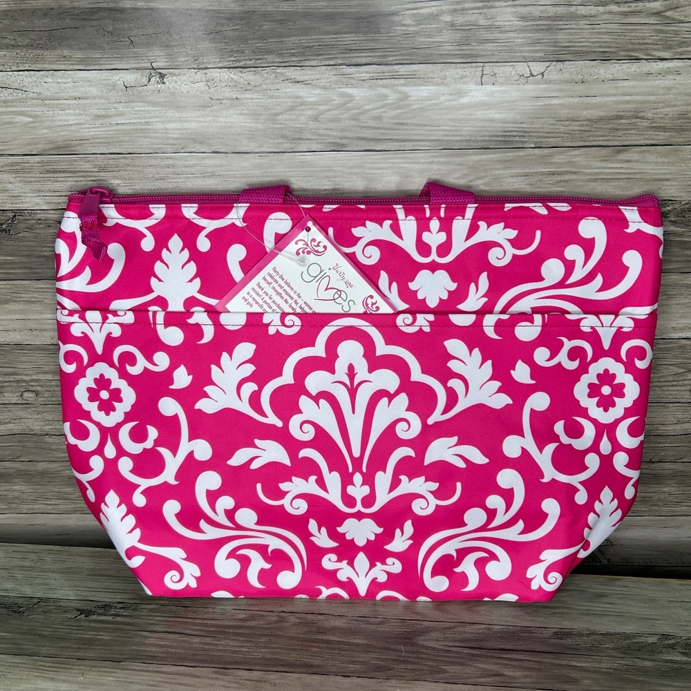 Thirty One 31 Thermal Tote U R U Pink Parisian Pop